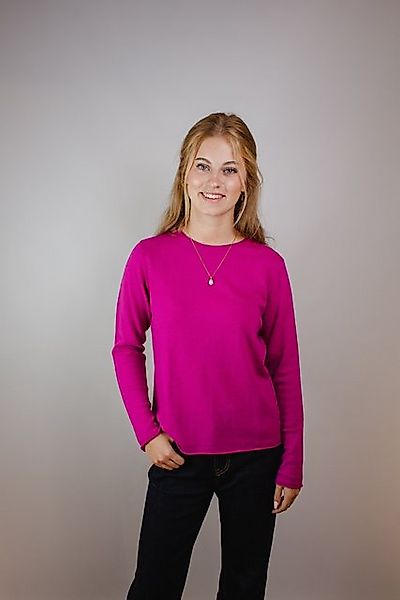 MAERZ Muenchen Wollpullover Pullover Rundhals MAERZ lila günstig online kaufen