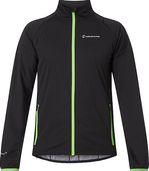 NAKAMURA Anorak He.-Funktions-Jacke Akron III ux BLACK/GREENLIME günstig online kaufen