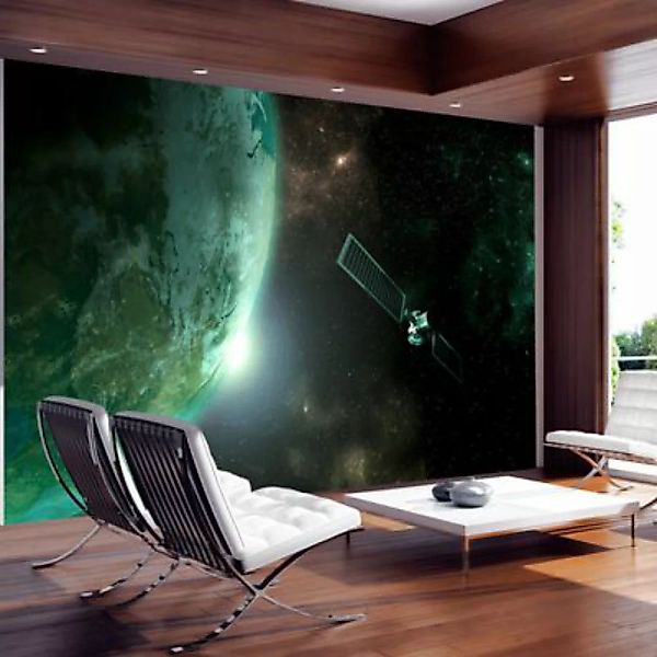 artgeist Fototapete Der grüne Planet mehrfarbig Gr. 150 x 105 günstig online kaufen