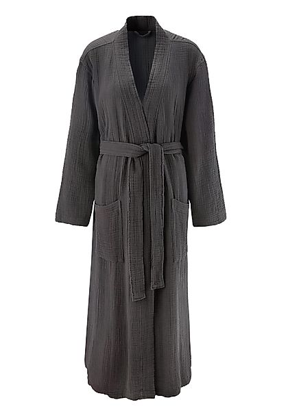 my home Bademantel Juna Musselin, ideal günstig online kaufen