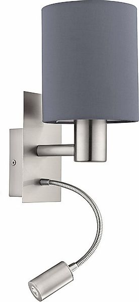 EGLO Wandleuchte PASTERI, Ein-/Ausschalter, Lesearm, LED fest integriert, o günstig online kaufen