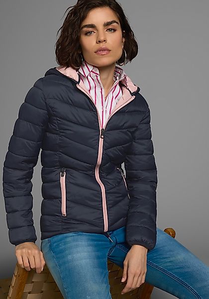 KangaROOS Steppjacke, mit Kapuze, mit kontrastfarbenen Details günstig online kaufen