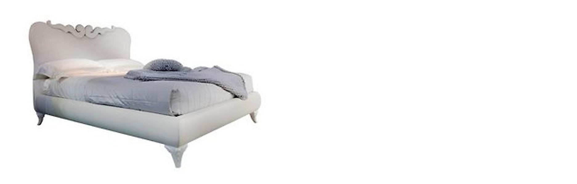 JVmoebel Bett Bett Bettrahmen Weiß Design Klassisch Doppelbett Bett Luxus B günstig online kaufen