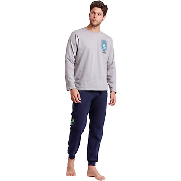 Admas  Pyjamas/ Nachthemden Pyjama Outfit Hose Top Langarm 626 Stitch Disne günstig online kaufen