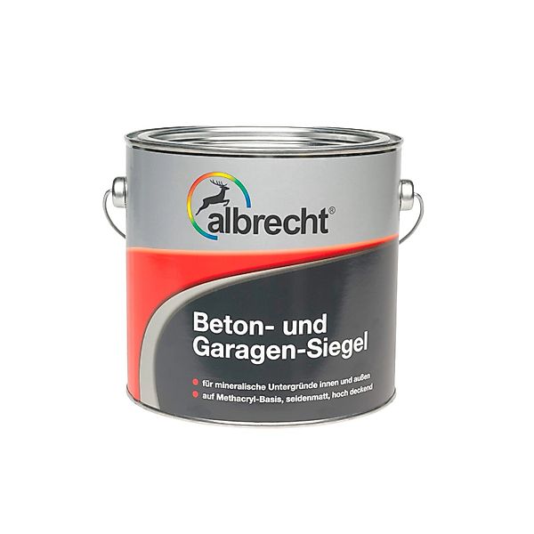Albrecht Beton- und Garagen-Siegel Steingrau seidenmatt 5, günstig online kaufen