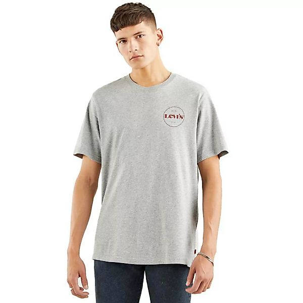 Levi's – Bedrucktes T-Shirt in Grau günstig online kaufen