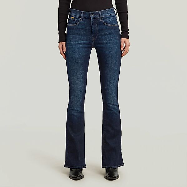 G-STAR Bootcut-Jeans "3301 Flare Wmn" aus Stretch-Denim günstig online kaufen