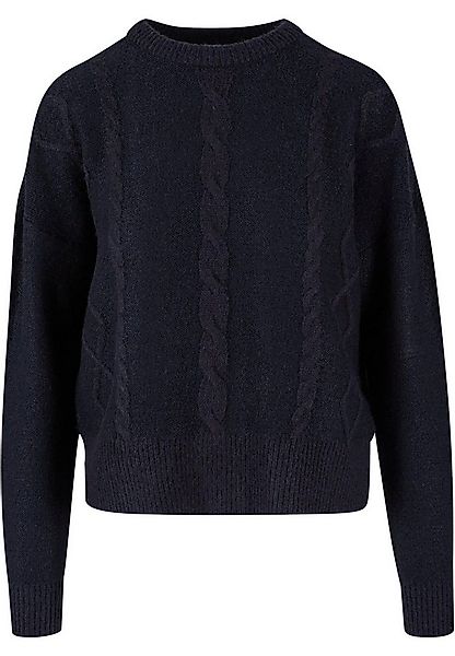 URBAN CLASSICS Sweater Urban Classics Damen Ladies Cabel Knit Sweater günstig online kaufen
