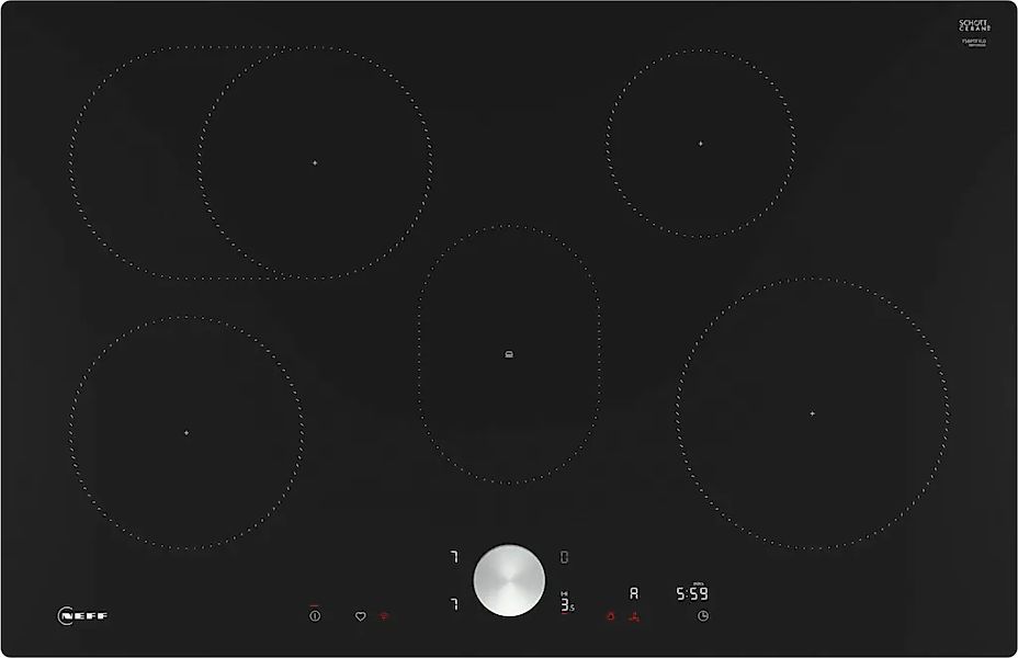NEFF Induktions-Kochfeld "T58PTF1L0" mit intuitiver Twist Pad Bedienung günstig online kaufen