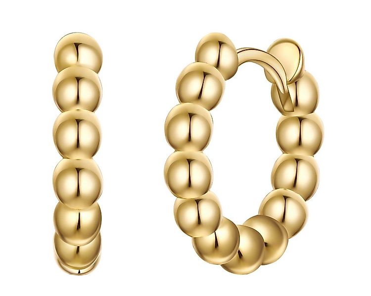 Rafaela Donata Paar Creolen gelbgold günstig online kaufen