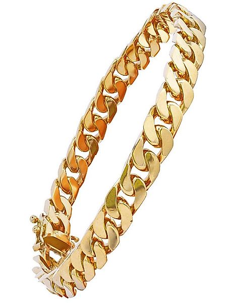 HOPLO Goldarmband Goldarmband Panzerkette Breite 7,0 mm - 19 cm massiv 585- günstig online kaufen