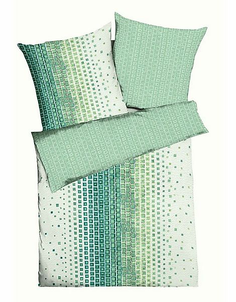 JACK Wendebettwäsche 135x200cm / 155x220cm Oxygen Jade Kaeppel, Seersucker, günstig online kaufen