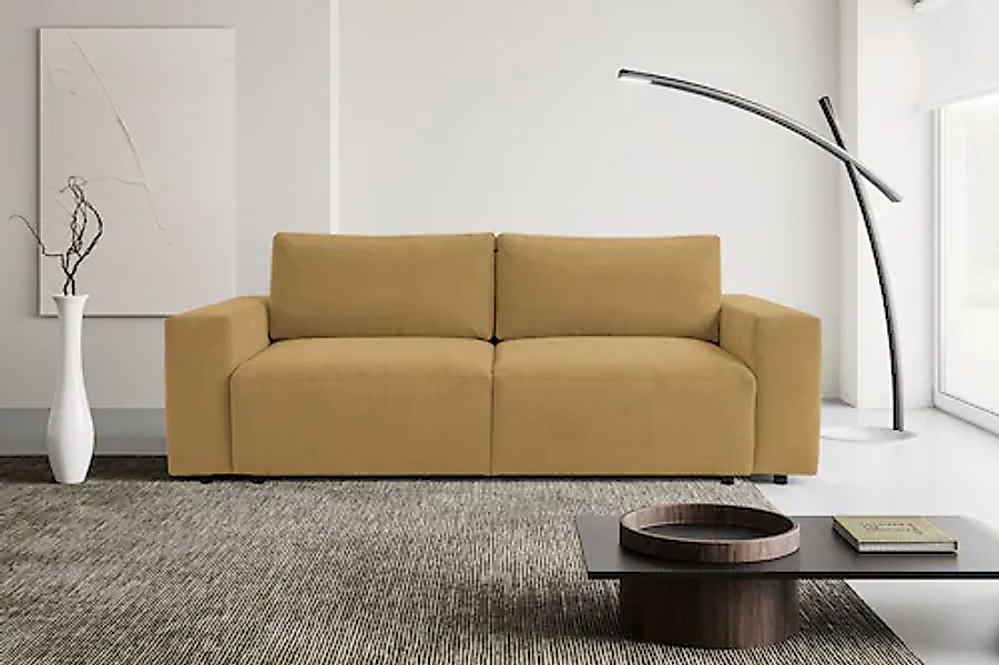 WERK2 Schlafsofa »Lima, inkl. Bettkasten, Breite 245 cm« günstig online kaufen