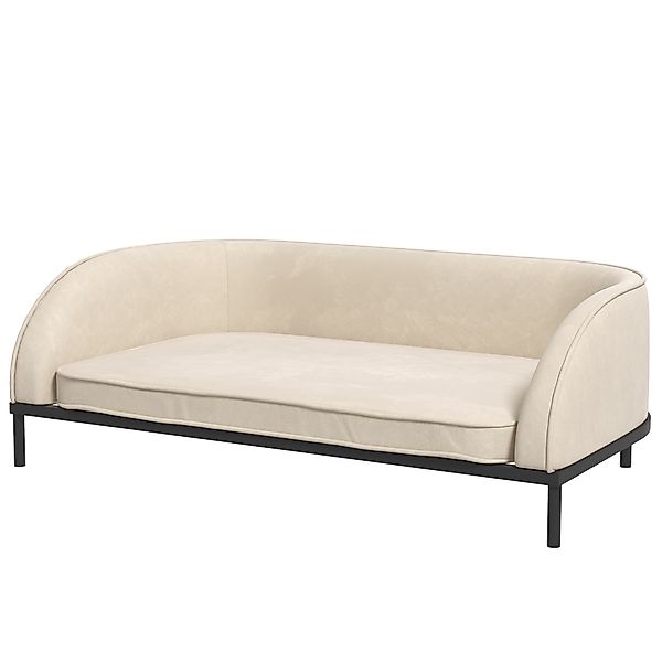 PawHüt Hundesofa erhöhtes Bett für Hunde 101,5 x 62 x 34,5 cm abnehmbarer K günstig online kaufen