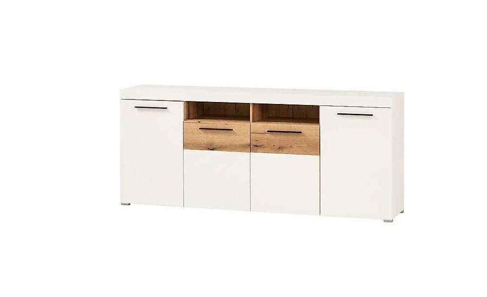 Sideboard  Salerno ¦ weiß ¦ Maße (cm): B: 205 H: 87 T: 40.0 Kommoden & Side günstig online kaufen
