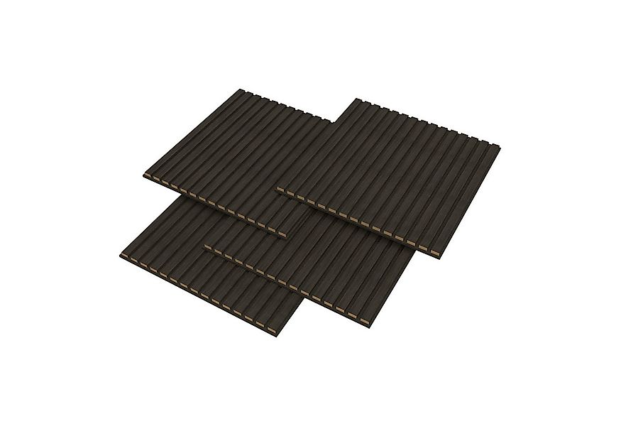 neu.holz 3D Wandpaneel, BxL: 60x60 cm, (Set, 12-tlg) »Vang« mit geradlinige günstig online kaufen