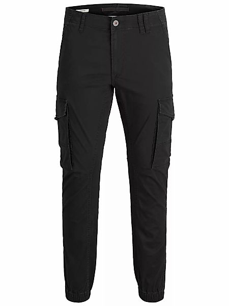 Jack & Jones Herren Cargohose JJIPAUL JJFLAKE AKM 542 -Tapered Fit - Schwar günstig online kaufen