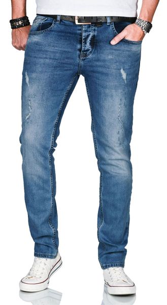 Alessandro Salvarini Slim-fit-Jeans "ASCatania" mit used look Effekt und mi günstig online kaufen