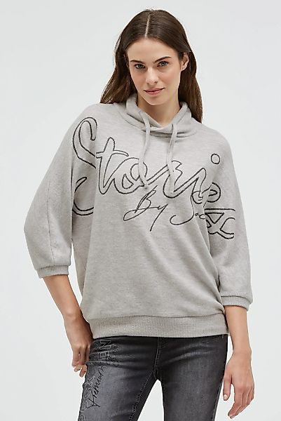 SOCCX Rundhalspullover aus Flauschstrick günstig online kaufen