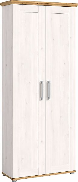 Home affaire Garderobenschrank "COSENZA, TOPSELLER, Höhe 196 cm, 2 Türen, 2 günstig online kaufen