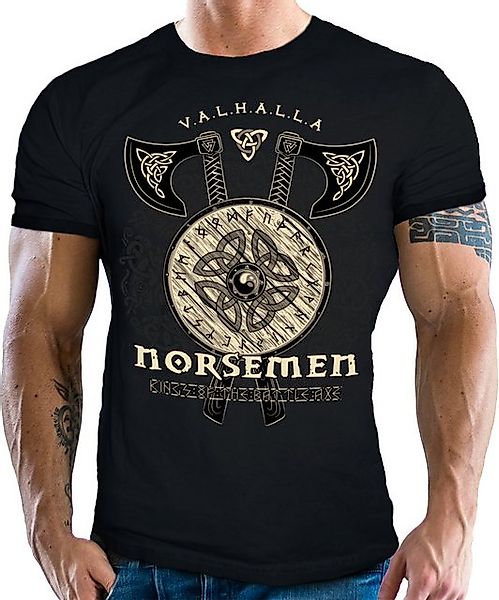LOBO NEGRO® T-Shirt für Wikinger Nordmann günstig online kaufen