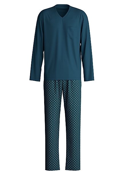 CALIDA Pyjama Relax Imprint Herren (2 günstig online kaufen
