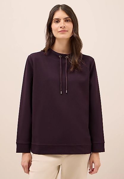 Cecil Sweatshirt, mit Tunnelzugband am Kragen günstig online kaufen