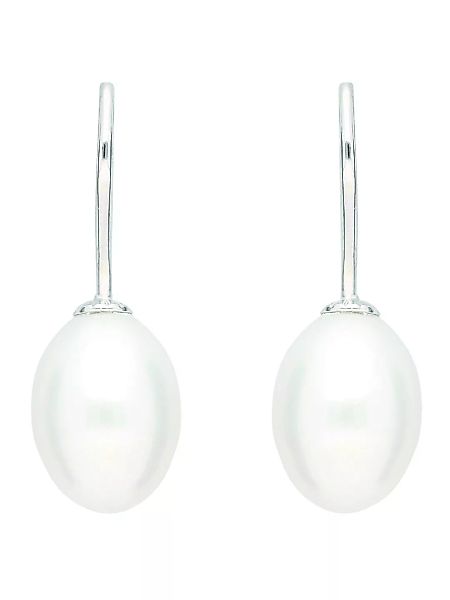 Adelia´s Paar Ohrhänger "925 Silber Ohrringe Ohrhänger", mit Süßwasser Zuch günstig online kaufen