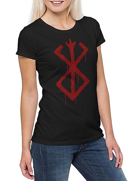 Urban Backwoods Print-Shirt Brand Of Sacrifice Damen T-Shirt Wikinger ThorW günstig online kaufen