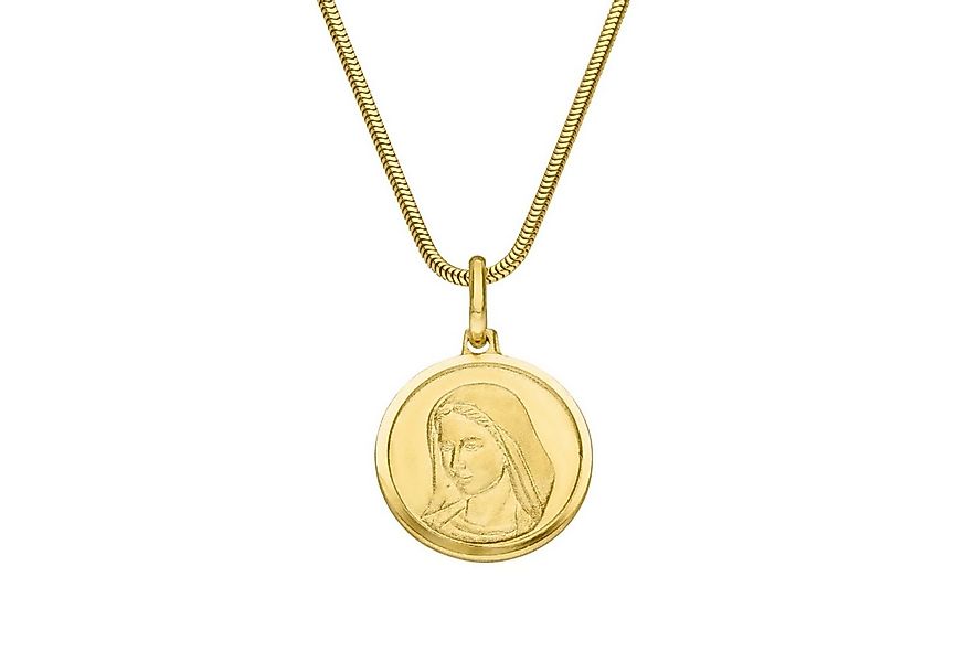 SCHOSCHON Kette mit Anhänger MADONNA Anhänger Halskette 925 Silber günstig online kaufen
