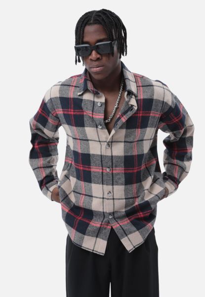 COFI Casuals Flanellhemd Flanellhemd Kariert Hemd günstig online kaufen