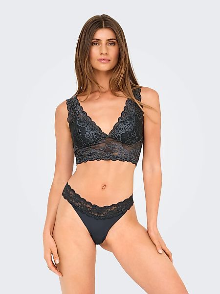 ONLY Spitzentop "ONLCHLOE – Spitzen-Bra mit gepolsterten Cups und Stretch", günstig online kaufen