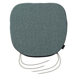 Stuhlkissen Marcus mit Bindeschnur, grau- blau, 40 x 37 x 2,5 cm, City (704 günstig online kaufen