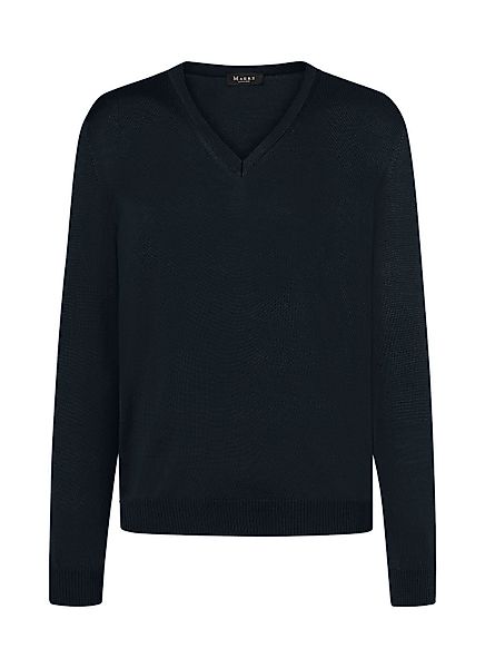 MAERZ Muenchen Strickpullover V-Pullover 100% Merinowolle günstig online kaufen