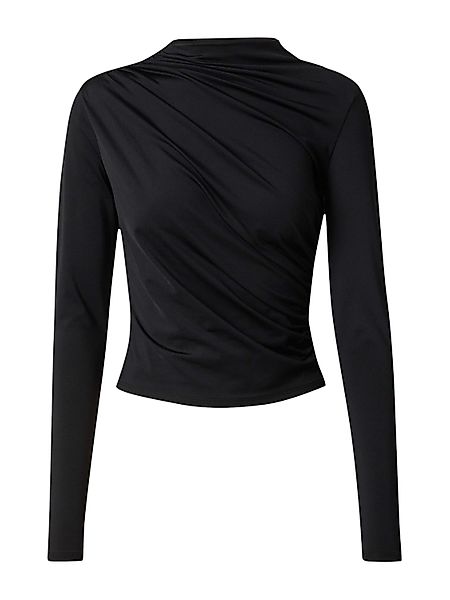 EDITED Langarmshirt Omara (1-tlg) Drapiert/gerafft günstig online kaufen