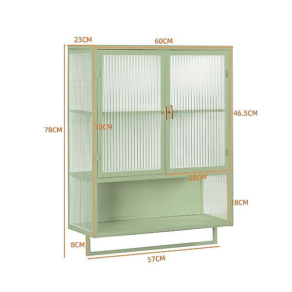 Celya Hängeschrank 60 cm Badezimmerschrank Wandschrank günstig online kaufen