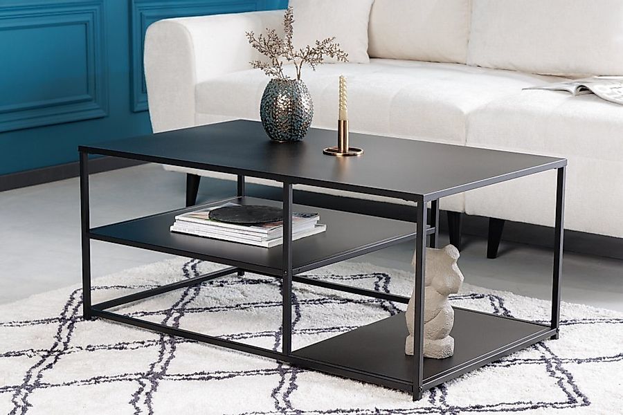 riess-ambiente Couchtisch DURA STEEL 100cm schwarz (Einzelartikel, 1-St), W günstig online kaufen