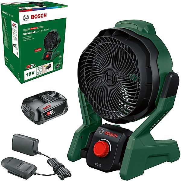Bosch Home & Garden Standventilator "UniversalFan 18V-1000" 22,5 cm Durchme günstig online kaufen