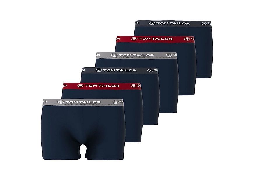 TOM TAILOR Boxershorts BUFFER (3-St) mit kürzerem Bein im 3er Pack günstig online kaufen