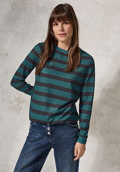 Cecil Langarmshirt mit U-Boot-Ausschnitt günstig online kaufen