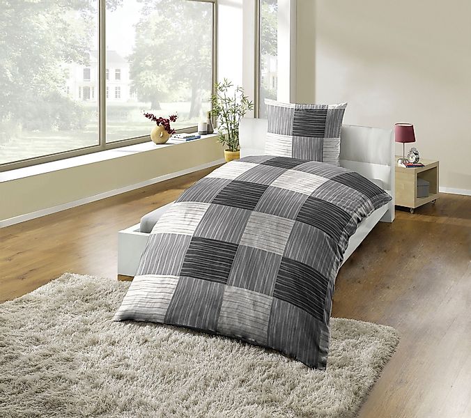 KiNZLER Bettwäsche Mikrofaser Fleece, Microfaser-Fleece, Polyester, günstig online kaufen