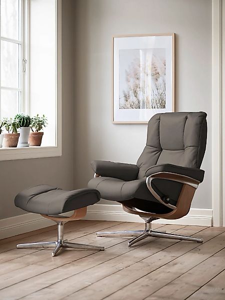 Stressless "Mayfair" mit Cross Base, Größe S, M & L, Holzakzent Eiche günstig online kaufen