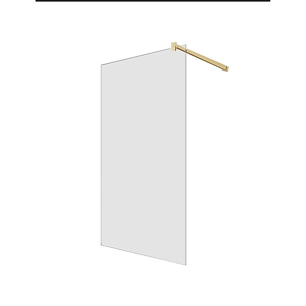 Glaszentrum Hagen 98x200cm Walk in Duschabtrennung Satiniert GD günstig online kaufen