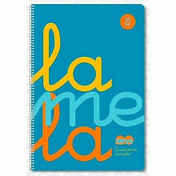 Notizbuch Lamela A4 5 Stück Fluorine Blue günstig online kaufen