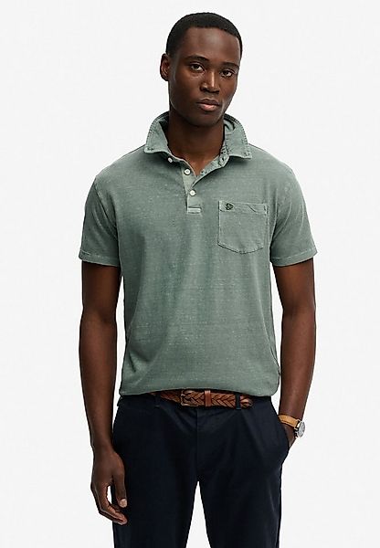 Superdry Poloshirt CLASSIC COTTON LINEN POLO aus tollem Baumwoll-Leinen-Mis günstig online kaufen