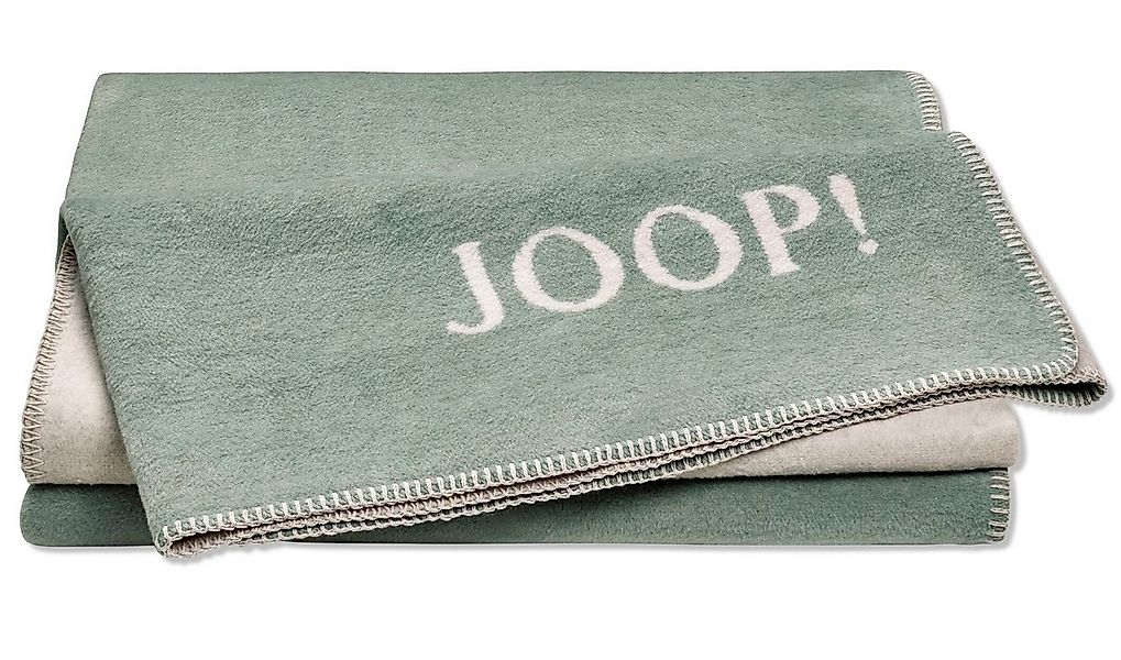 JOOP! Tagesdecke Joop! Wohndecke Kuscheldecke 150x200 cm Doubleface jade si günstig online kaufen
