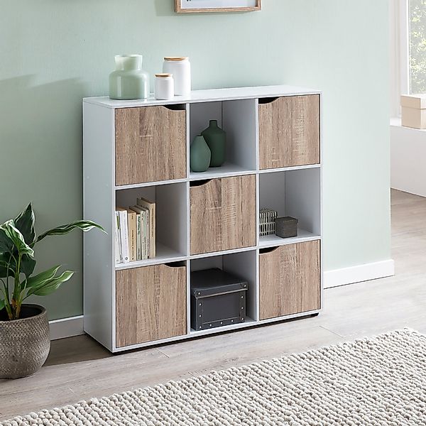 Wohnling Standregal WL5.526, 89x91x29 cm, Bücherregal günstig online kaufen