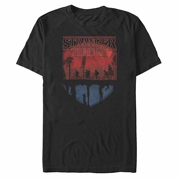 Netflix - Stranger Things - Gruppe Flay Trail - Männer T-Shirt günstig online kaufen