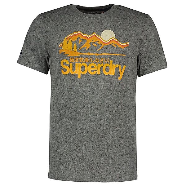 Superdry Core Logo Great Outdoors Kurzärmeliges T-shirt 2XL Grey Grit günstig online kaufen