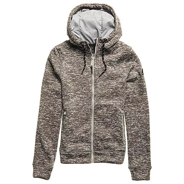Superdry Storm Heritage Sweatshirt Mit Reißverschluss 2XS Mid Grey Marl günstig online kaufen